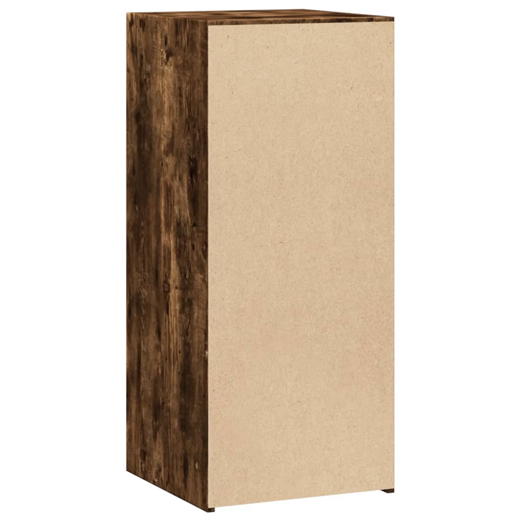 Buffet chêne fumé 40x41x93 cm bois d'ingénierie - XIOS