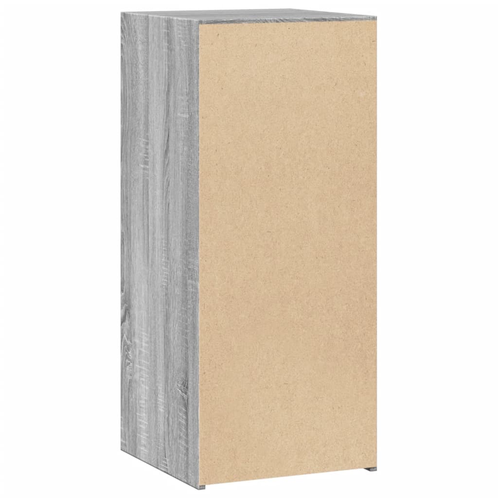 Buffet sonoma gris 40x41x93 cm bois d'ingénierie - XIOS