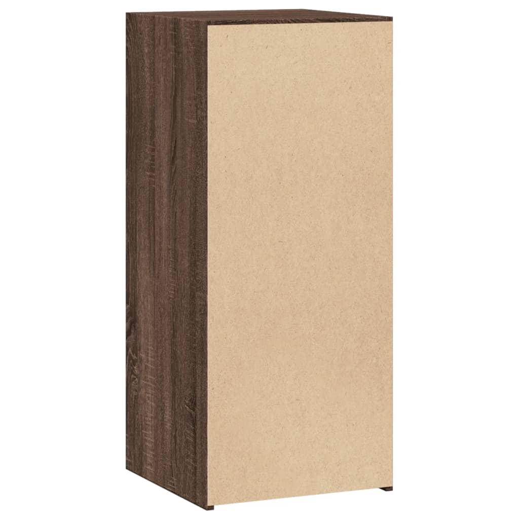 Buffet chêne marron 40x41x93 cm bois d'ingénierie - XIOS