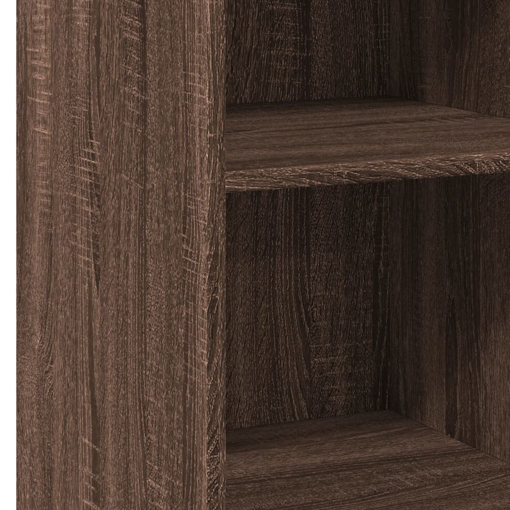 Buffet chêne marron 40x41x93 cm bois d'ingénierie - XIOS