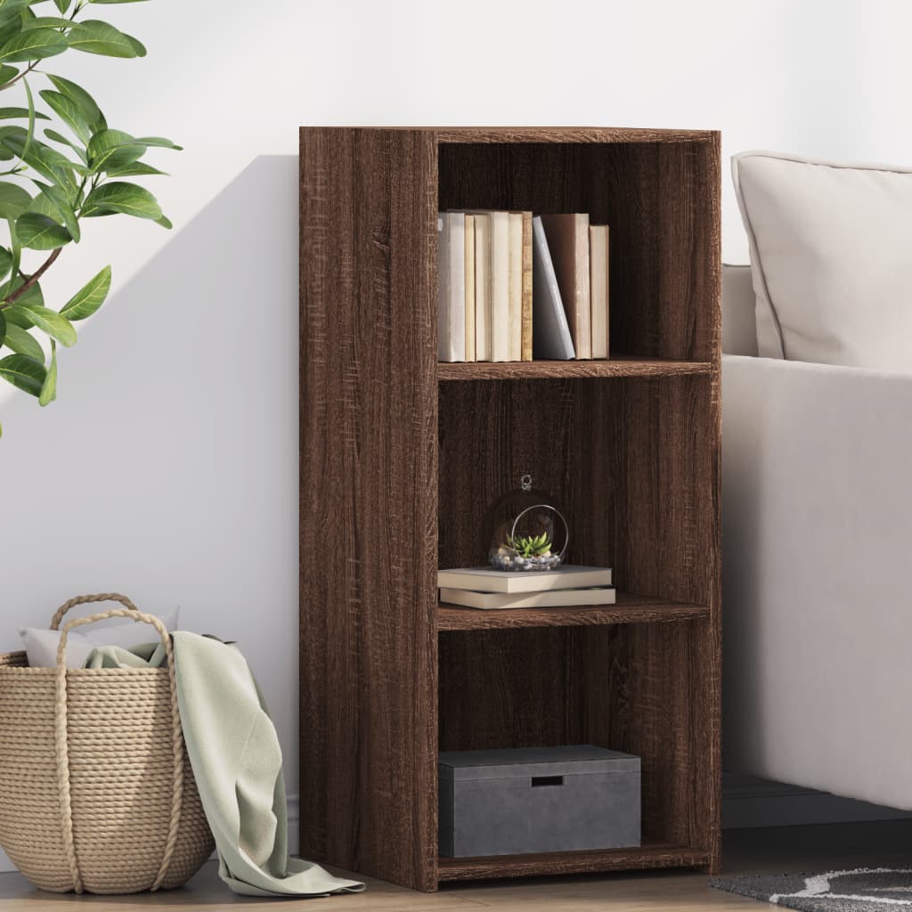 Buffet chêne marron 40x41x93 cm bois d'ingénierie - XIOS
