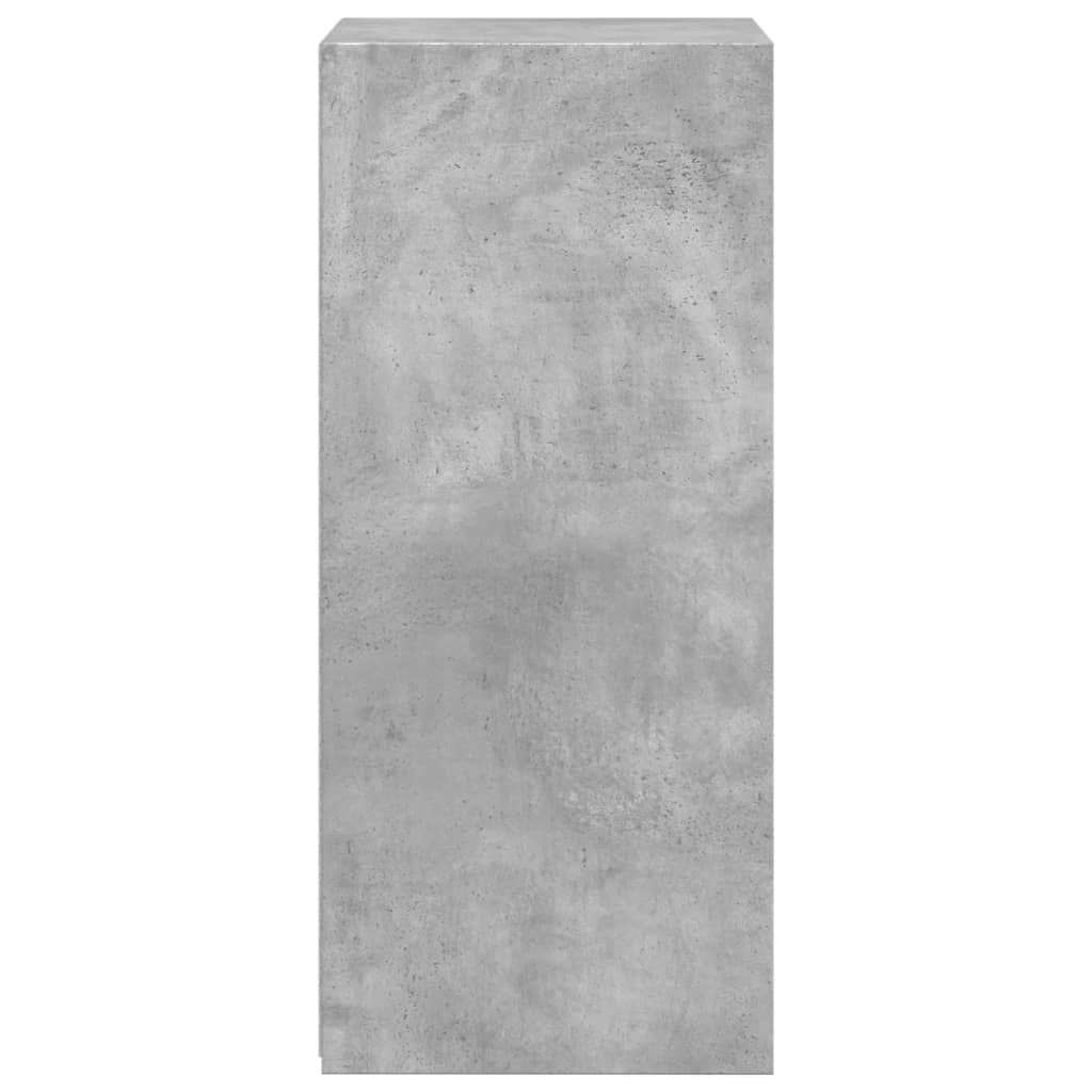 Buffet gris béton 45x41x93 cm bois d'ingénierie - XIOS