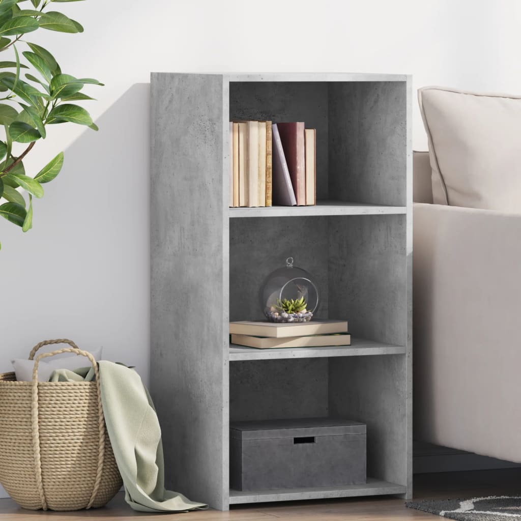 Buffet gris béton 45x41x93 cm bois d'ingénierie - XIOS