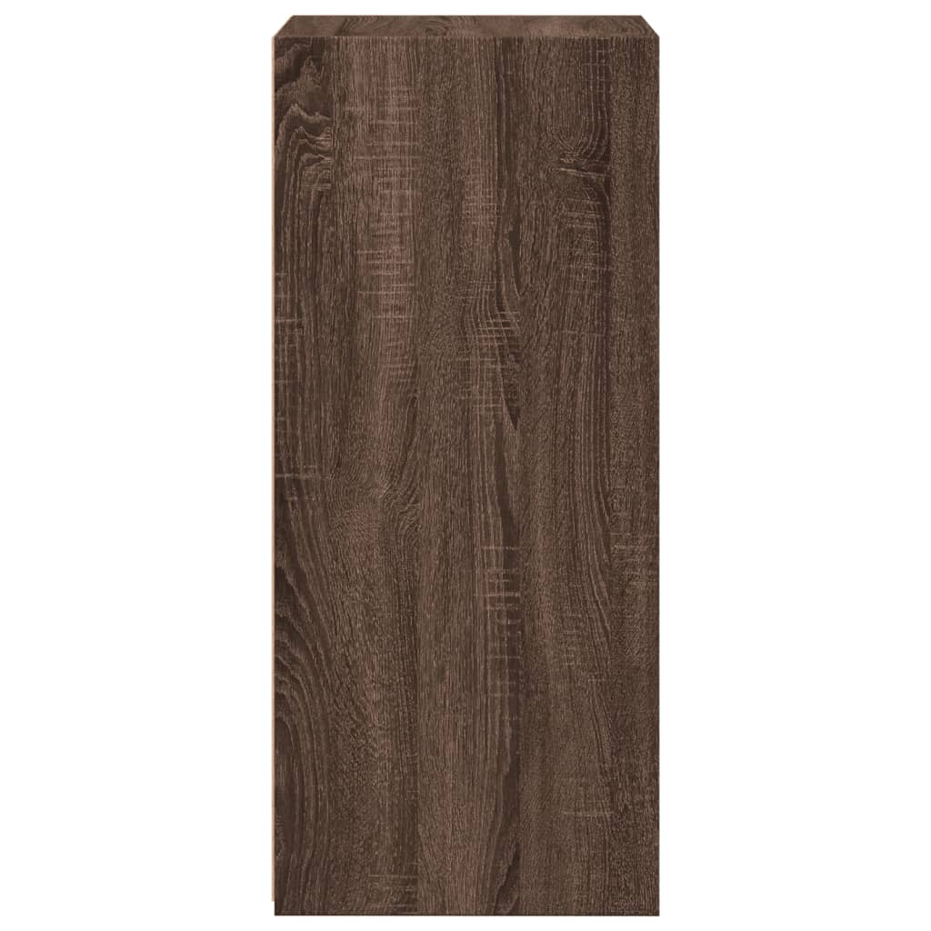 Buffet chêne marron 45x41x93 cm bois d'ingénierie - XIOS