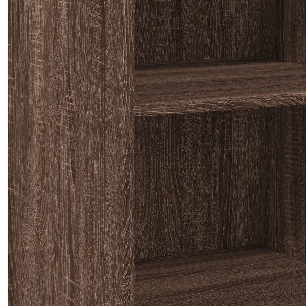 Buffet chêne marron 45x41x93 cm bois d'ingénierie - XIOS
