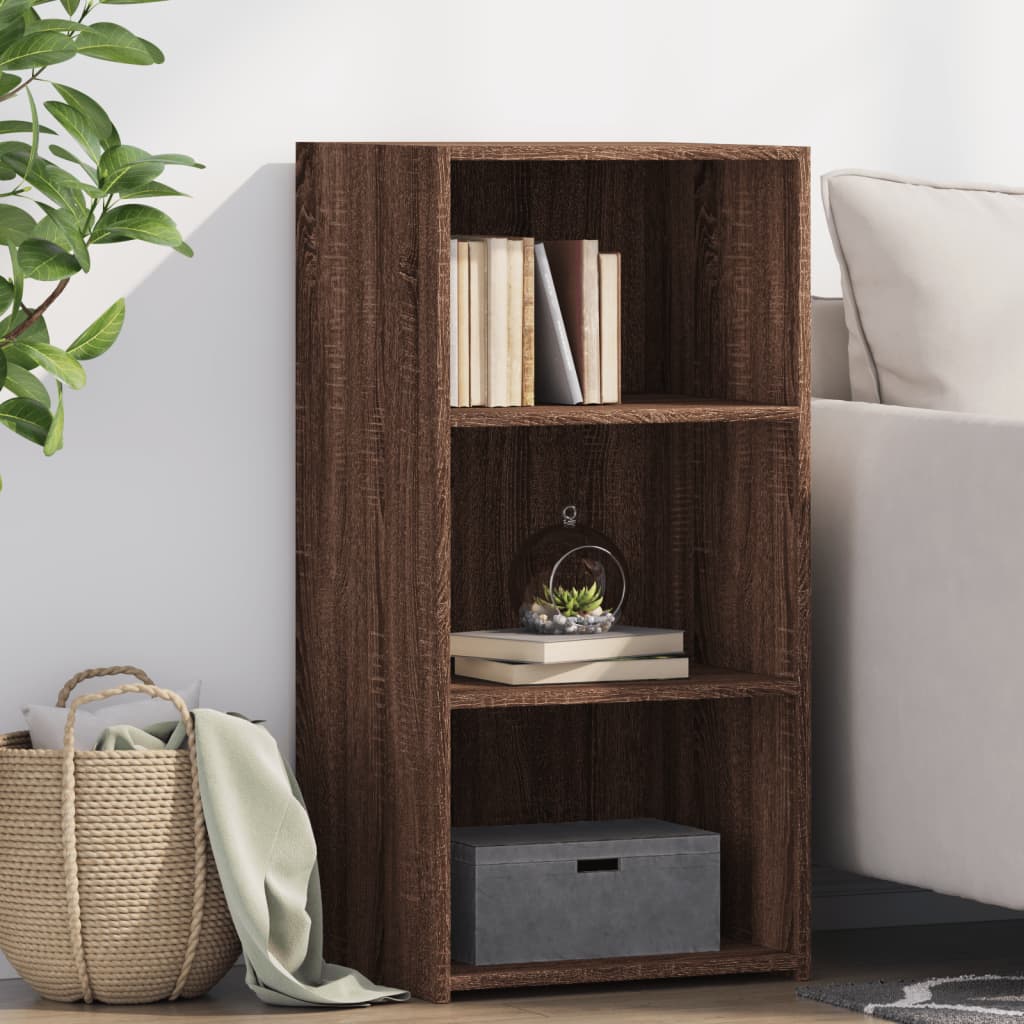 Buffet chêne marron 45x41x93 cm bois d'ingénierie - XIOS