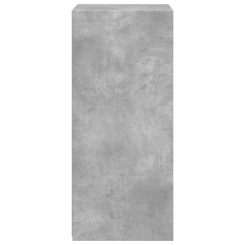 Buffet gris béton 50x41x93 cm bois d'ingénierie - XIOS