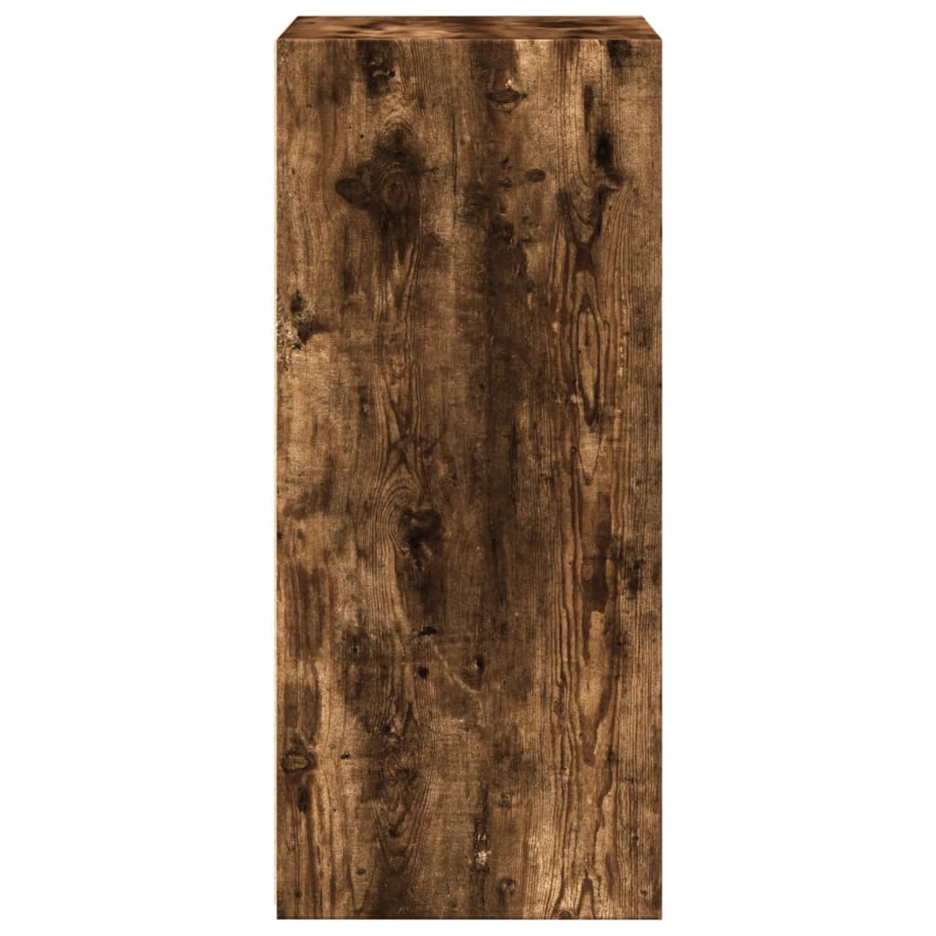 Buffet chêne fumé 50x41x93 cm bois d'ingénierie - XIOS