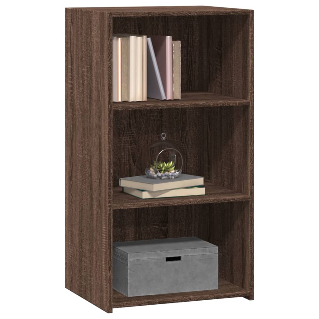 Buffet chêne marron 50x41x93 cm bois d'ingénierie - XIOS
