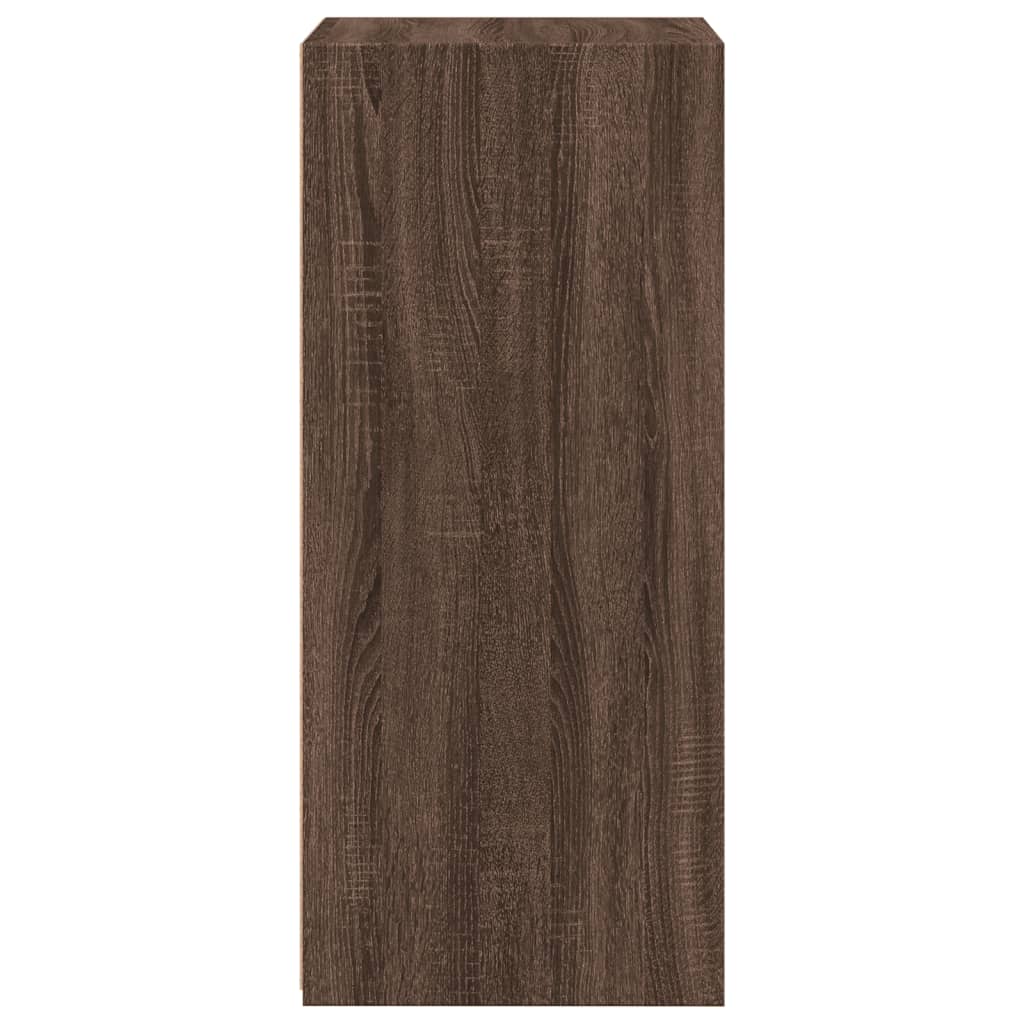 Buffet chêne marron 50x41x93 cm bois d'ingénierie - XIOS