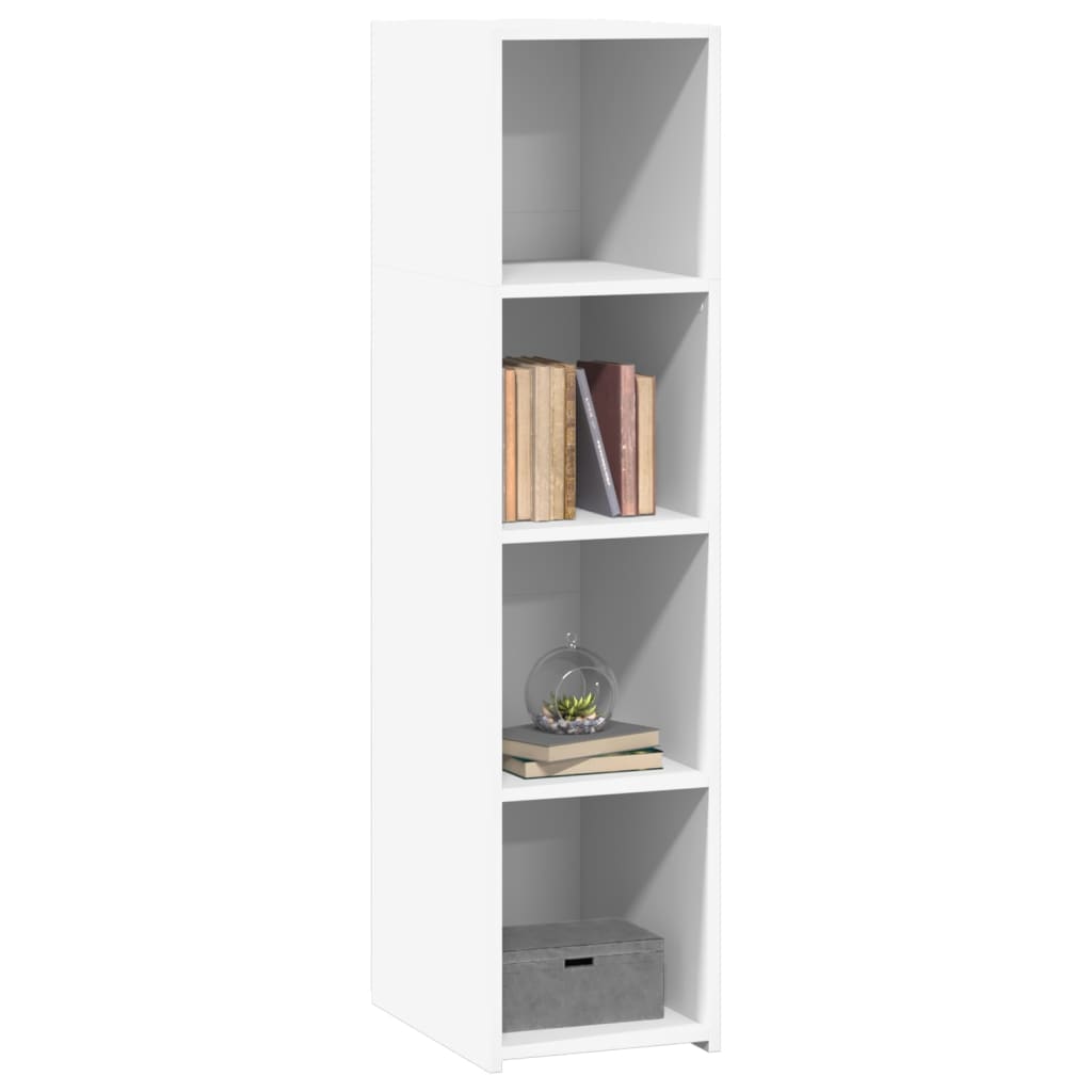 Buffet blanc 30x41x124 cm bois d'ingénierie - XIOS