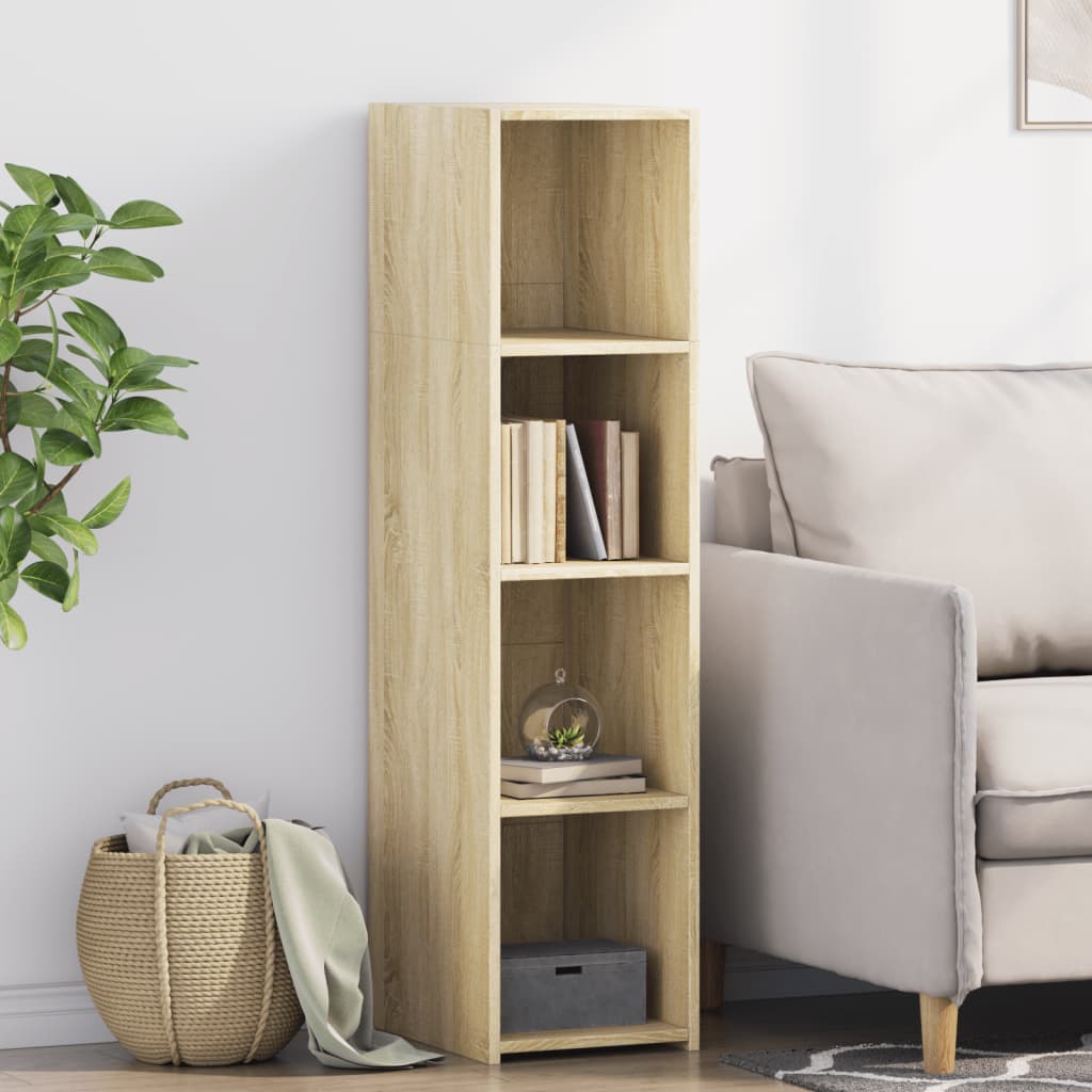 Buffet chêne sonoma 30x41x124 cm bois d'ingénierie - XIOS