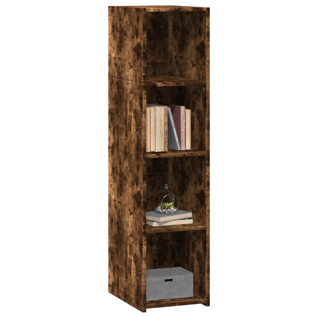 Buffet chêne fumé 30x41x124 cm bois d'ingénierie - XIOS