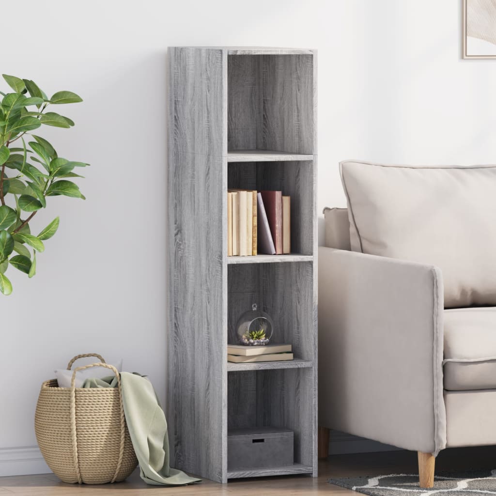 Buffet sonoma gris 30x41x124 cm bois d'ingénierie - XIOS