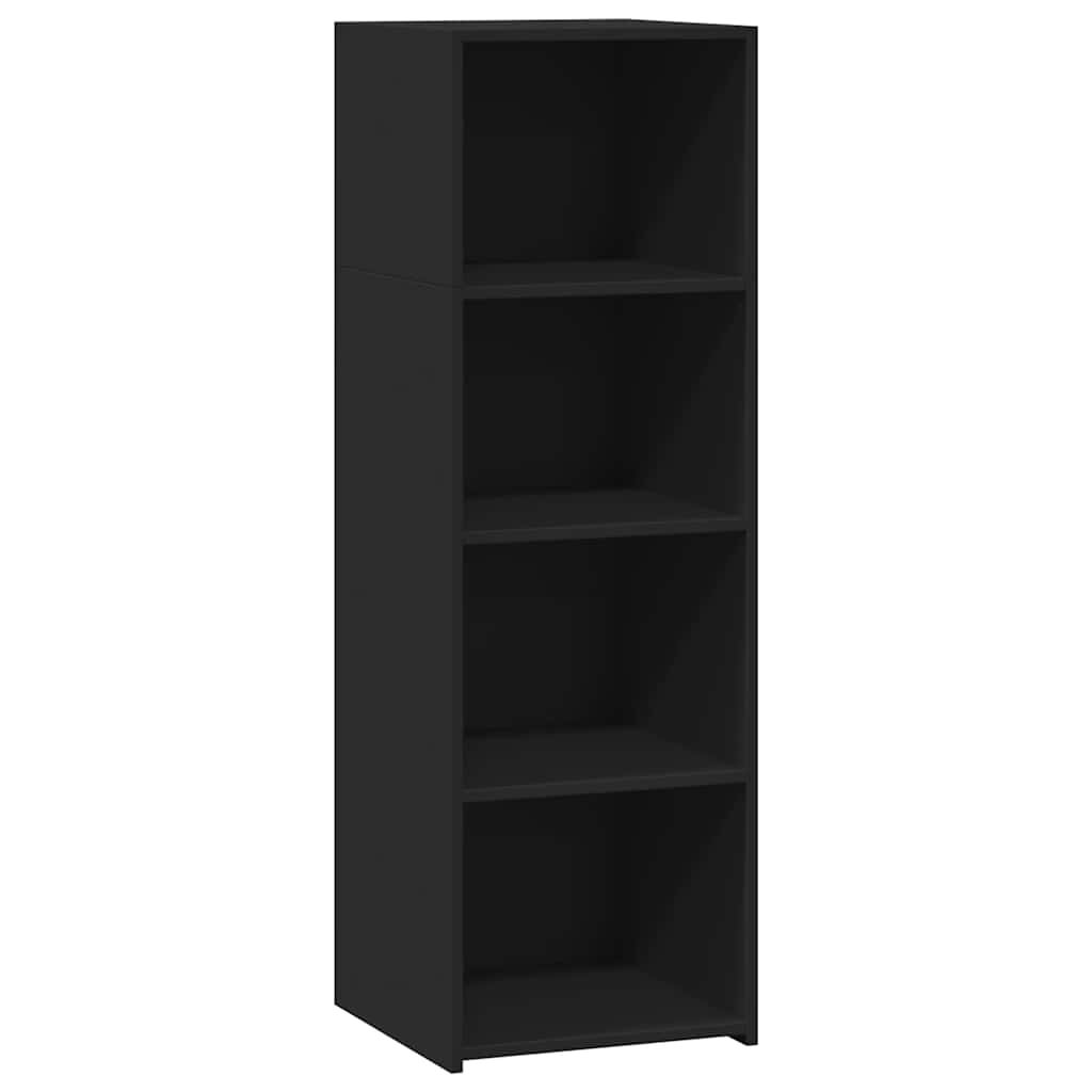 Buffet noir 40x41x124 cm bois d'ingénierie - XIOS