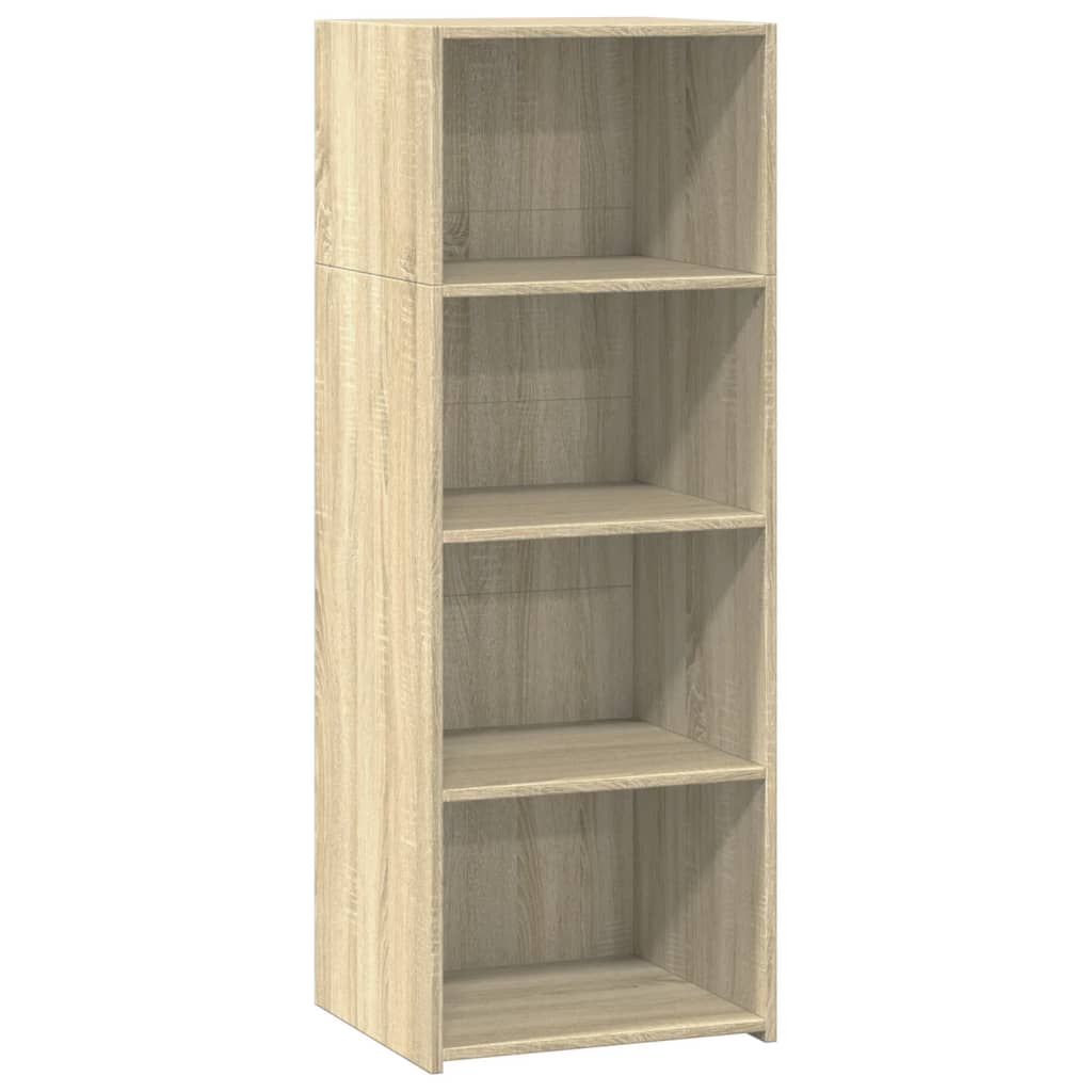 Buffet haut chêne sonoma 45x41x124 cm bois d'ingénierie - XIOS