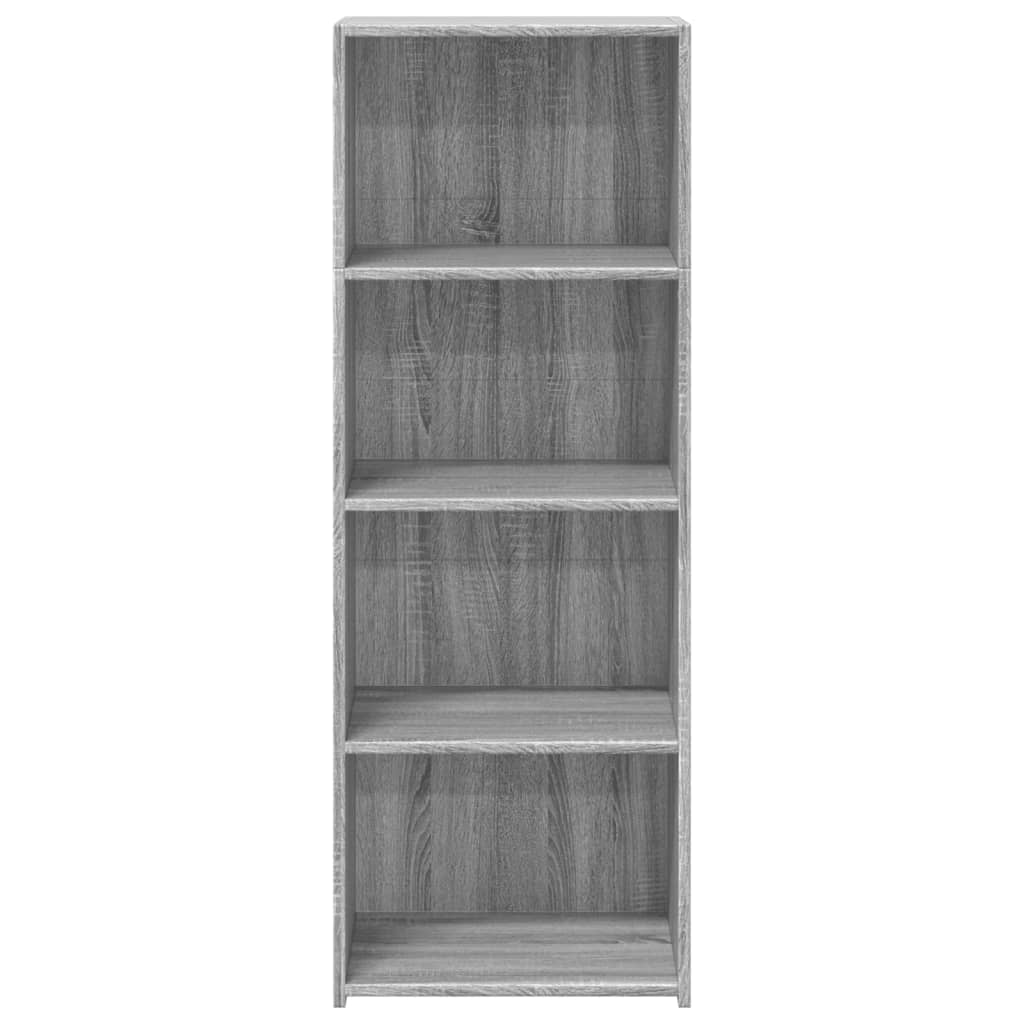 Buffet haut sonoma gris 45x41x124 cm bois d'ingénierie - XIOS