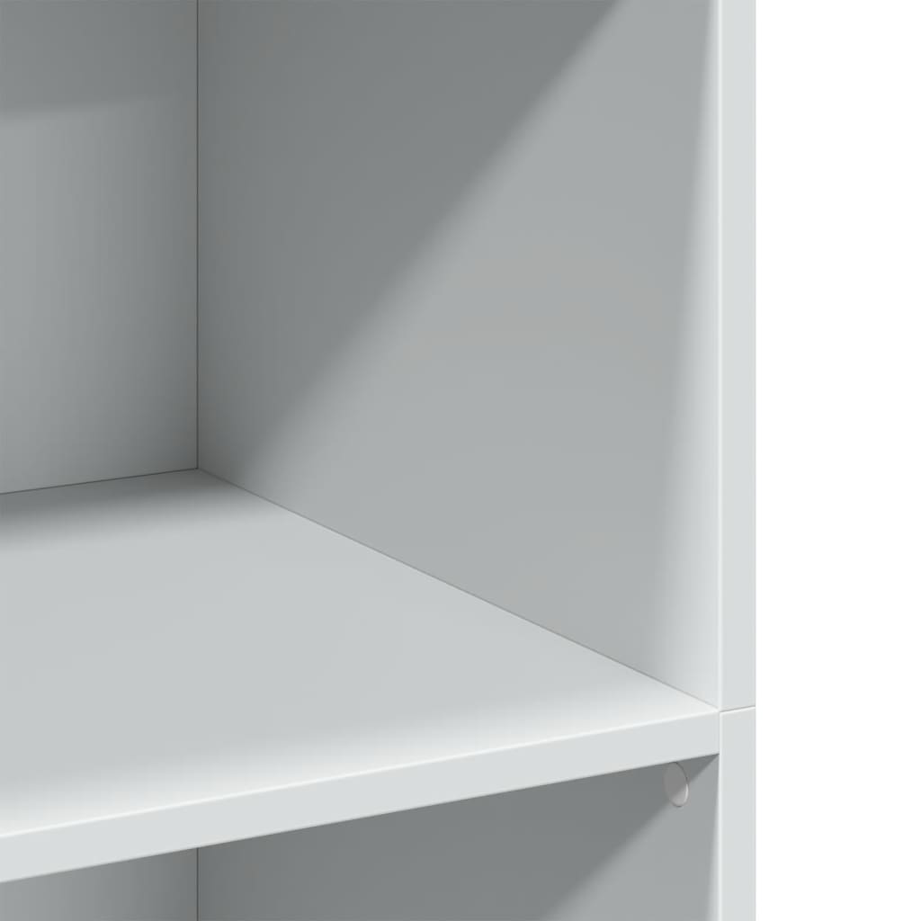 Buffet haut blanc 70x41x124 cm bois d'ingénierie - XIOS