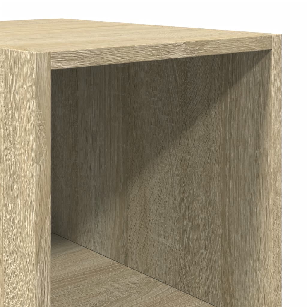 Buffet haut chêne sonoma 30x41x185 cm bois d'ingénierie - XIOS