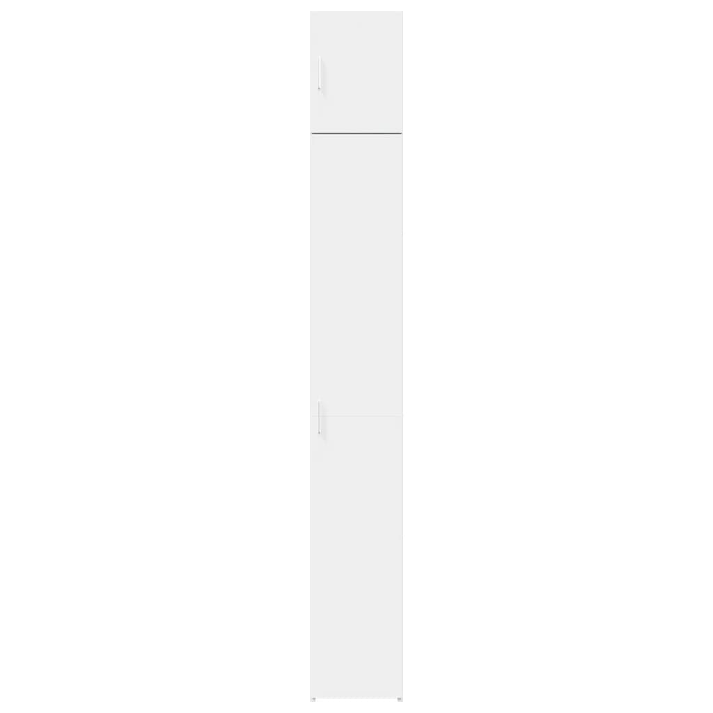 Armoire de rangement mince blanc 30x42,5x225 cm - XIOS