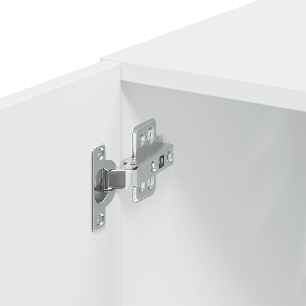 Armoire de rangement mince blanc 30x42,5x225 cm - XIOS