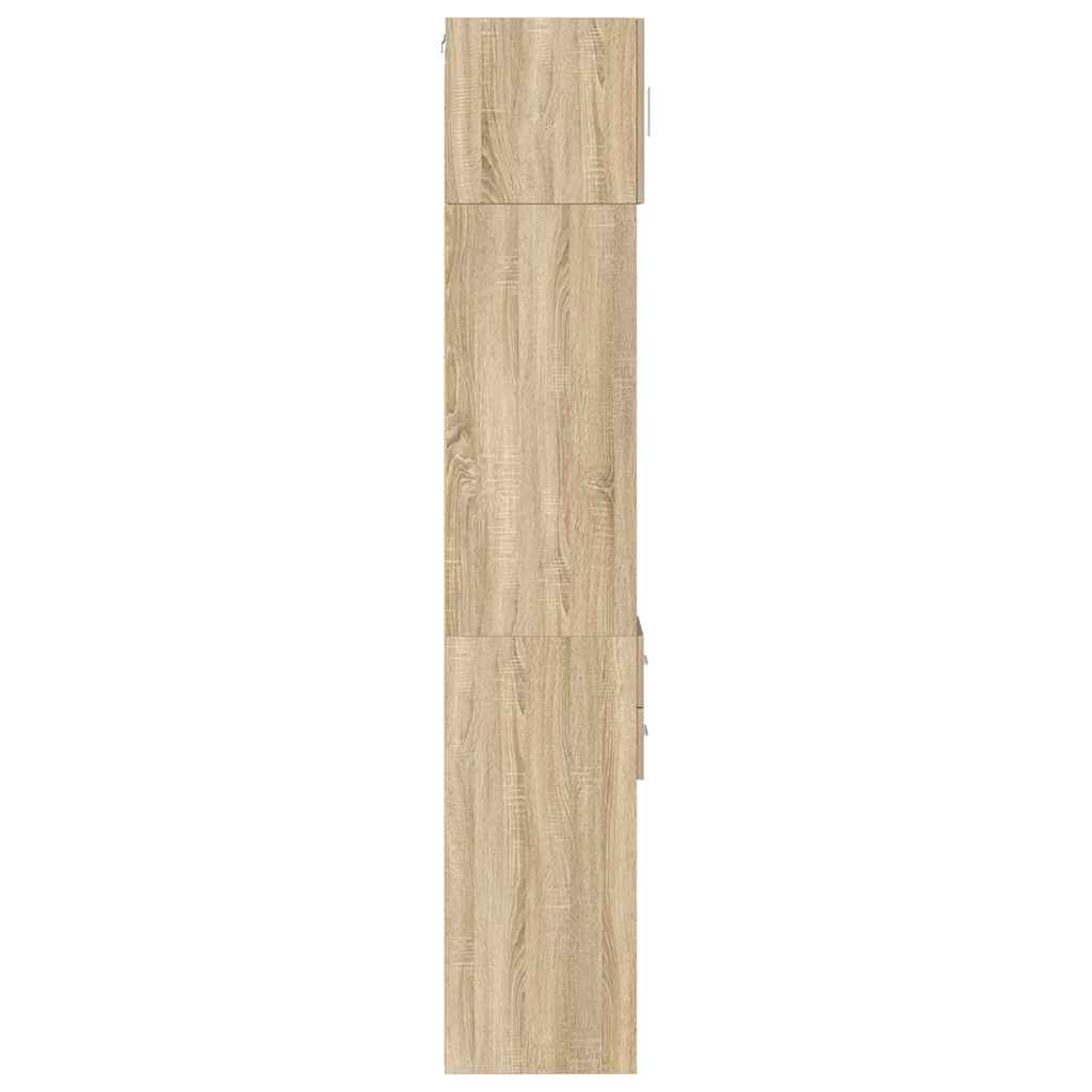 Armoire de rangement mince chêne sonoma 30x42,5x225 cm - XIOS