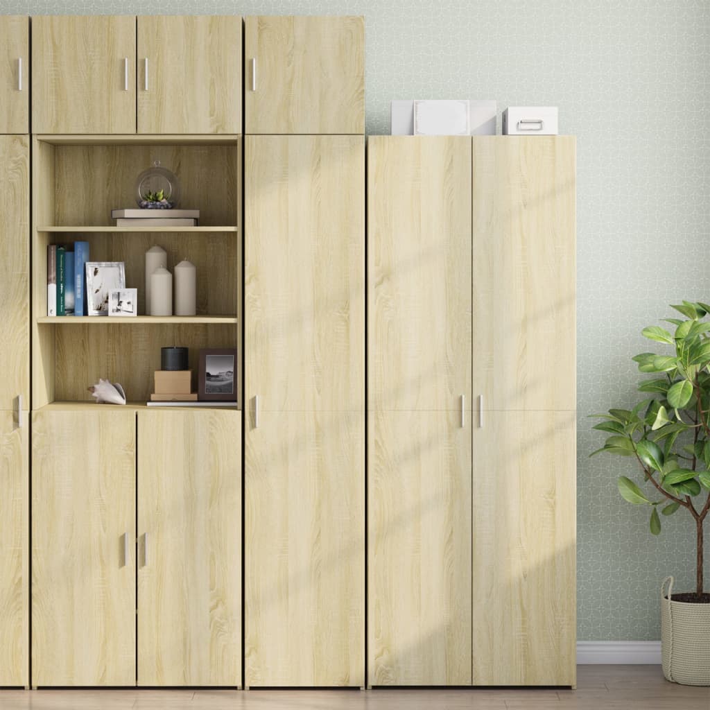Armoire de rangement mince chêne sonoma 40x42,5x225 cm - XIOS