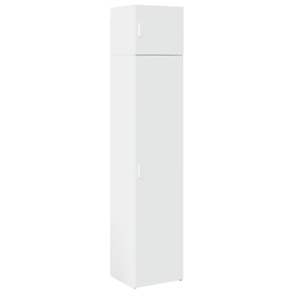 Armoire de rangement mince blanc 45x42,5x225 cm - XIOS