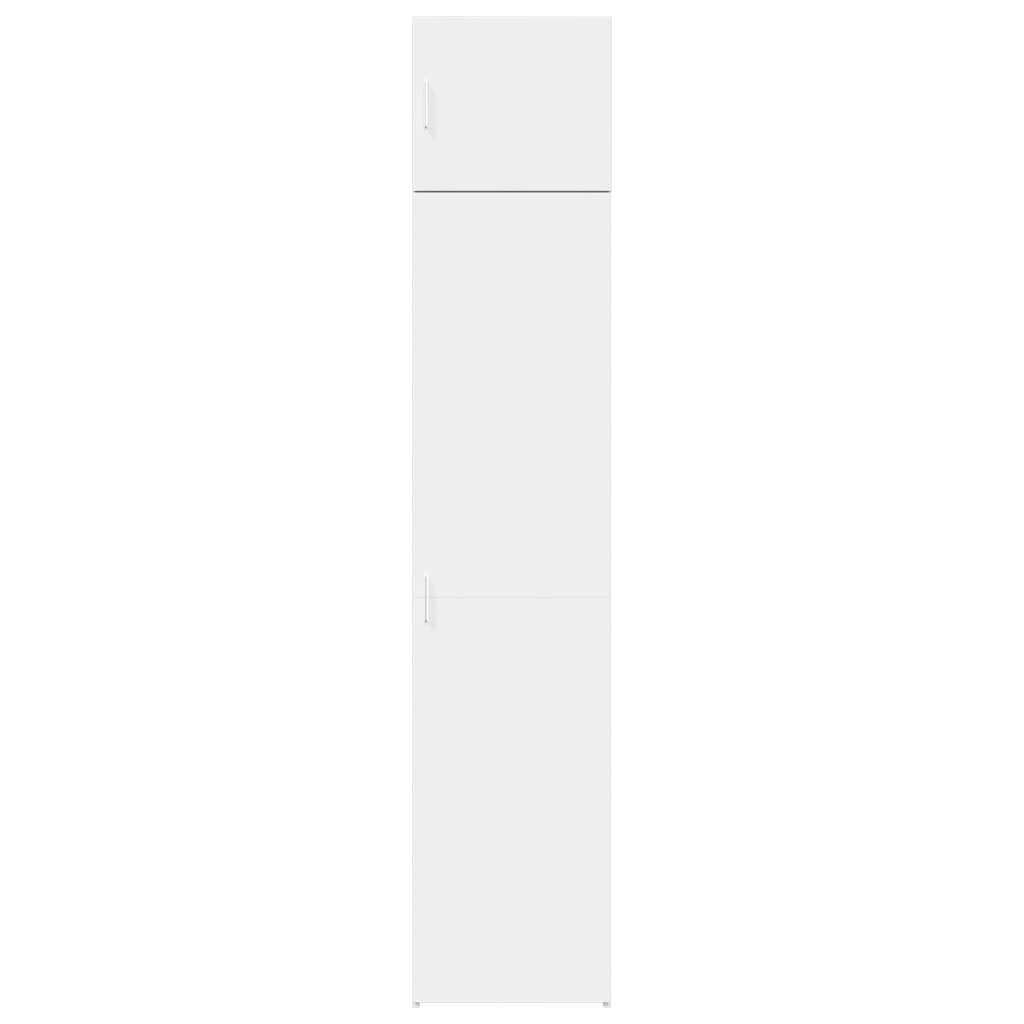 Armoire de rangement mince blanc 45x42,5x225 cm - XIOS