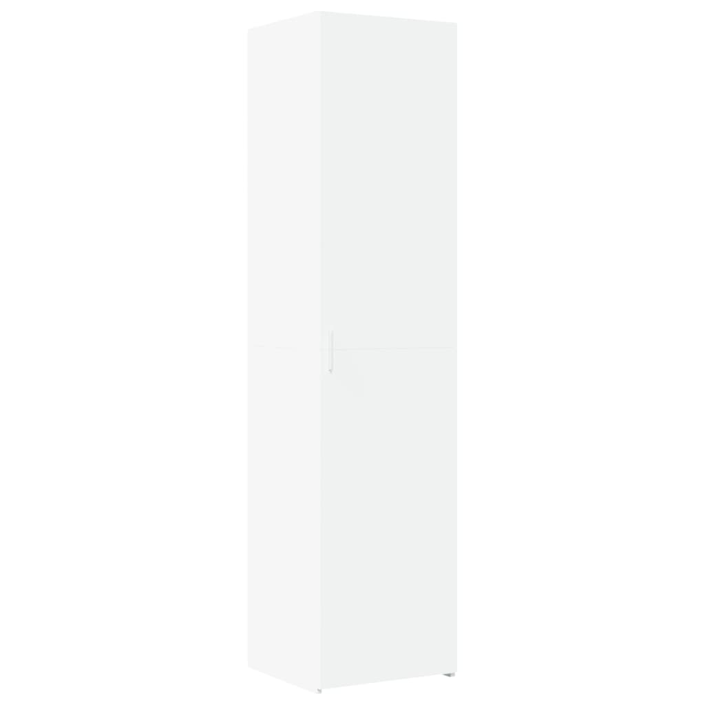 Armoire de rangement mince blanc 45x42,5x225 cm - XIOS