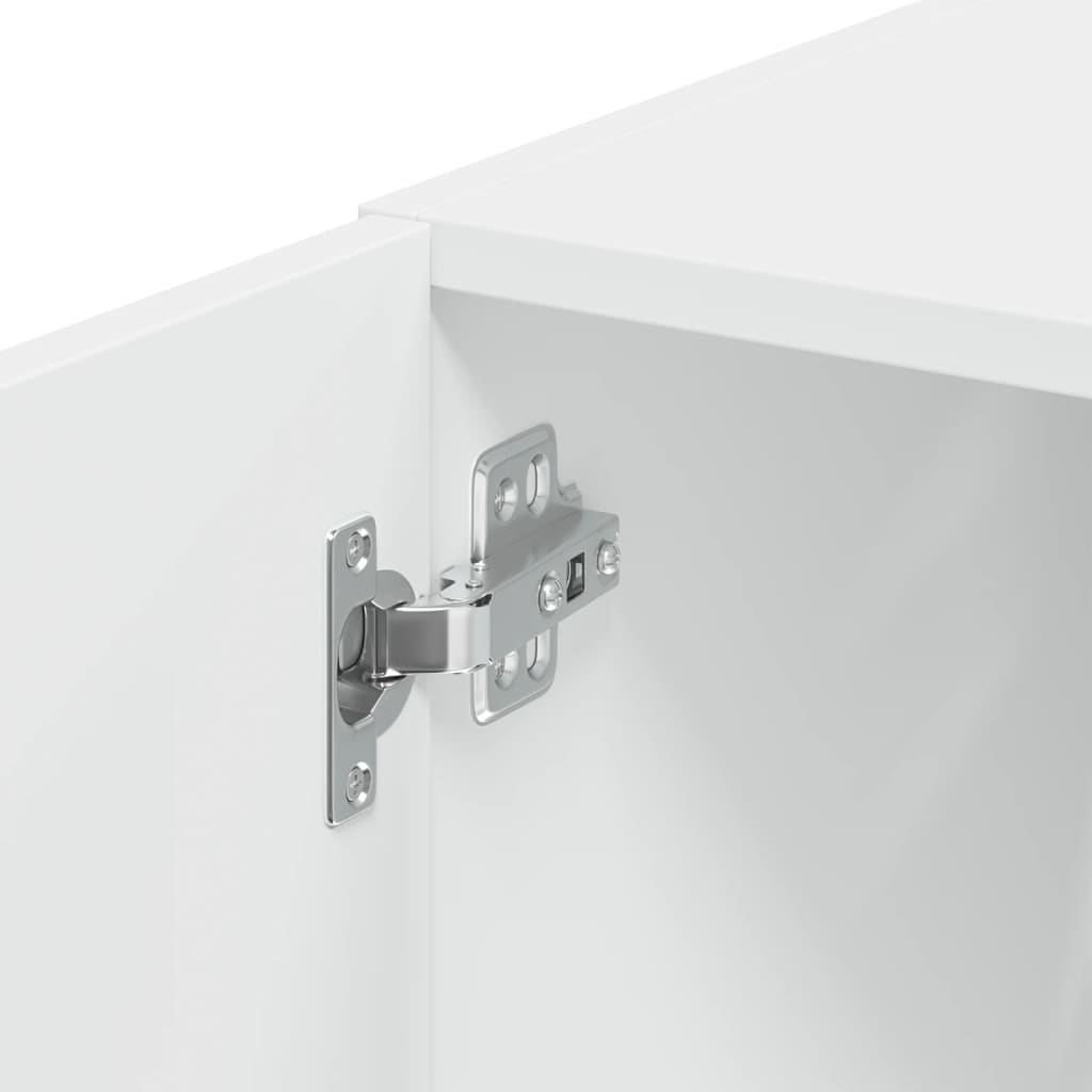 Armoire de rangement mince blanc 45x42,5x225 cm - XIOS