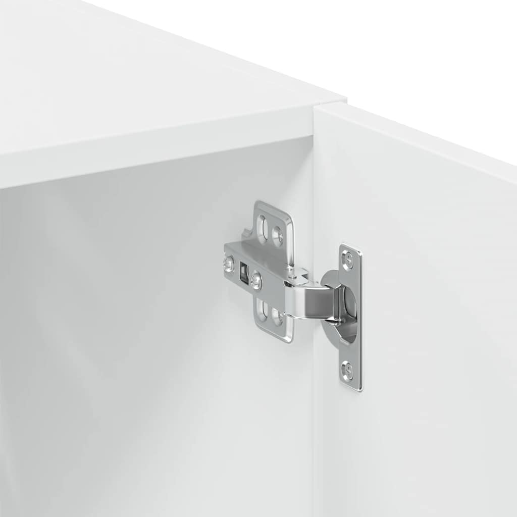 Armoire de rangement mince blanc 50x42,5x225 cm - XIOS
