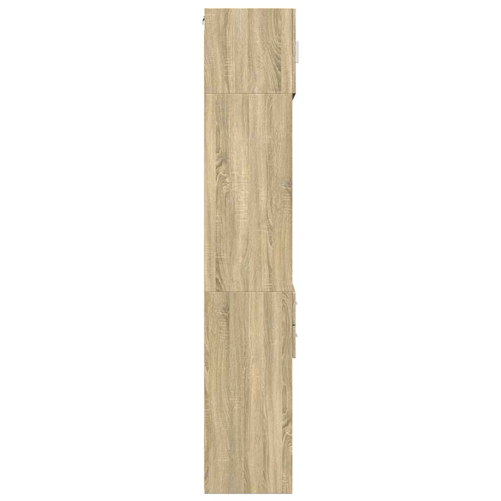 Armoire de rangement mince chêne sonoma 50x42,5x225 cm - XIOS