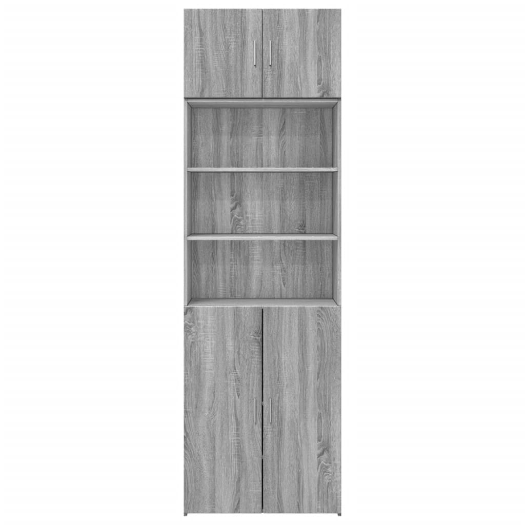Armoire de rangement sonoma gris 70x42,5x225 cm - XIOS