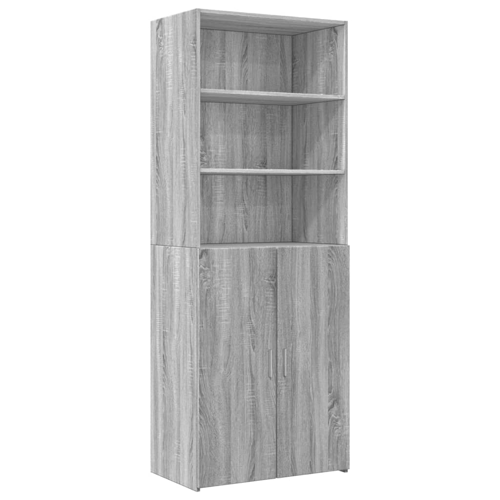 Armoire de rangement sonoma gris 70x42,5x225 cm - XIOS