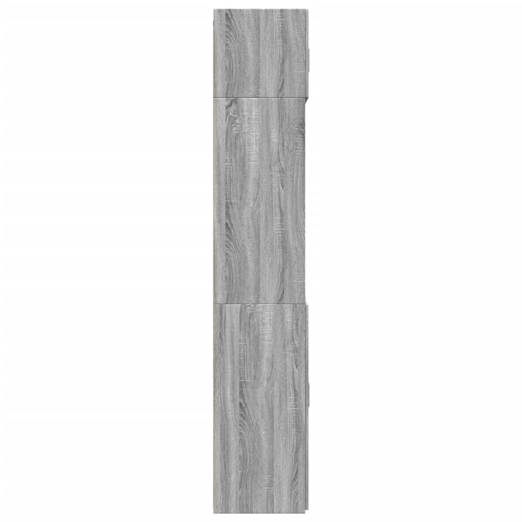 Armoire de rangement sonoma gris 70x42,5x225 cm - XIOS