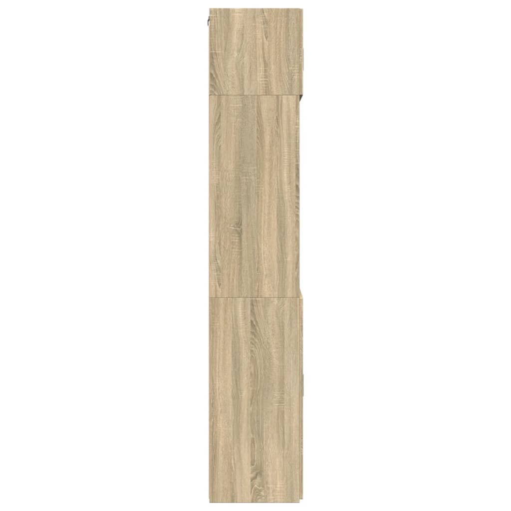 Armoire de rangement chêne sonoma 80x42,5x225 cm