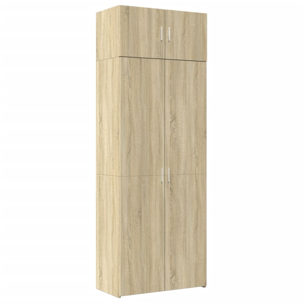 Armoire de rangement chêne sonoma 80x42,5x225 cm - XIOS