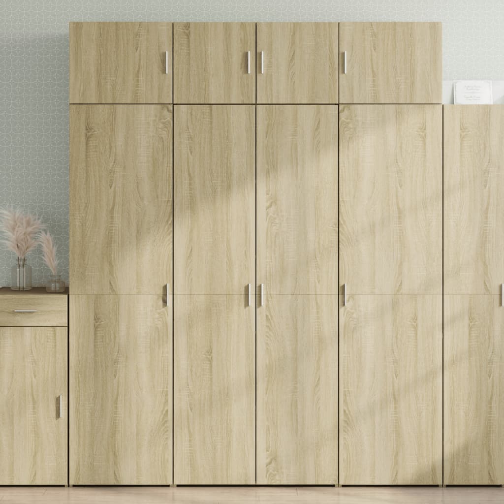 Armoire de rangement chêne sonoma 80x42,5x225 cm - XIOS