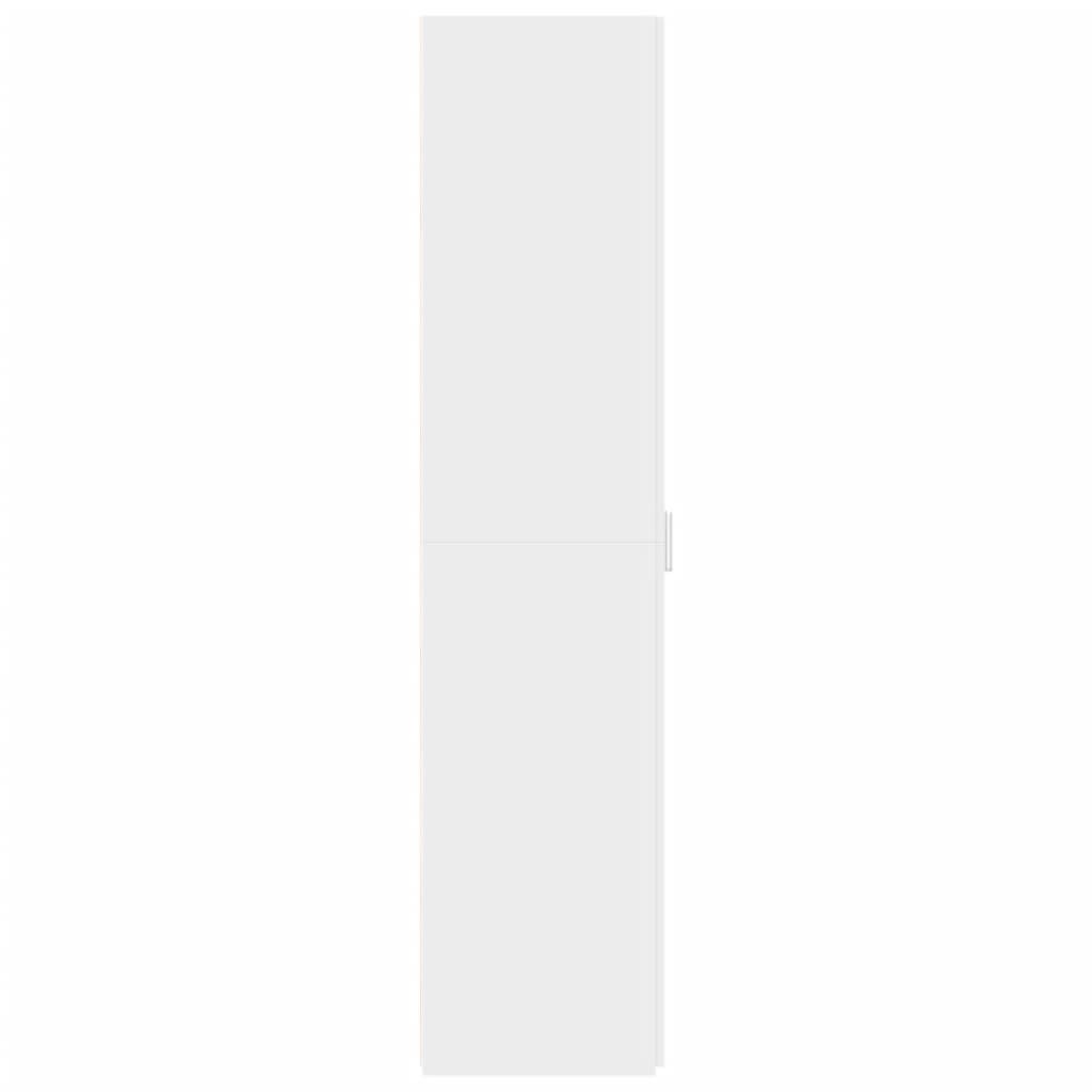 Buffet haut blanc 30x42,5x185 cm bois d'ingénierie - XIOS