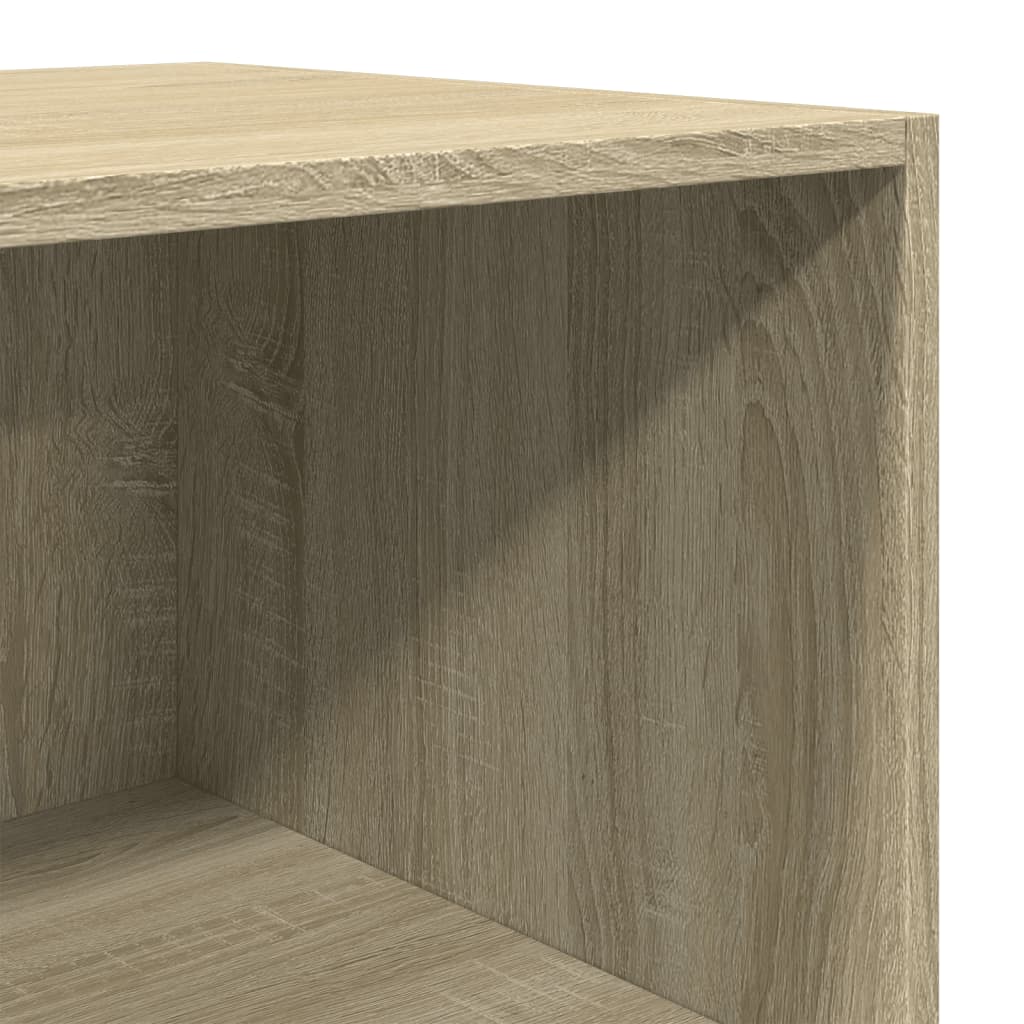 Buffet haut chêne sonoma 40x41x185 cm bois d'ingénierie - XIOS