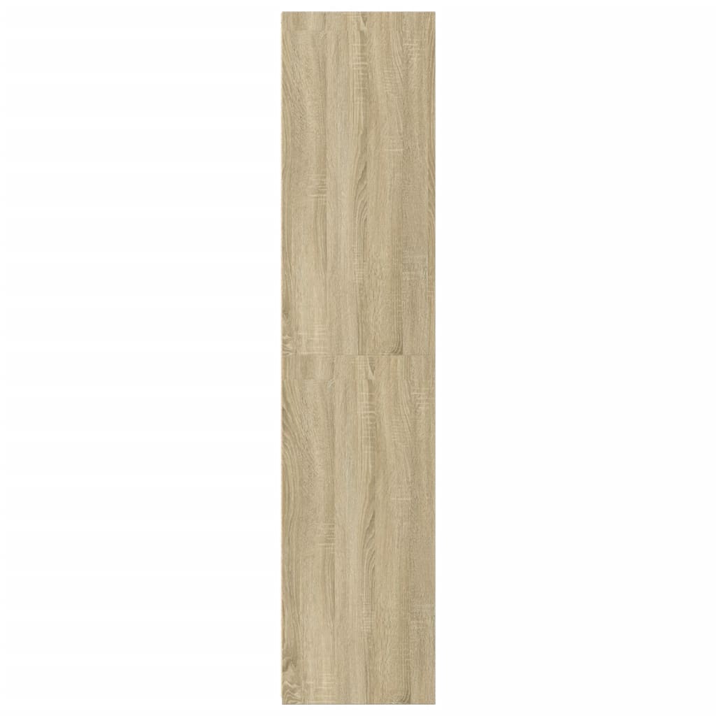 Buffet haut chêne sonoma 45x41x185 cm bois d'ingénierie - XIOS