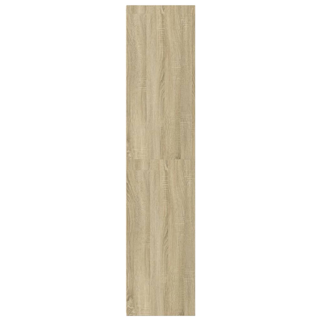 Buffet haut chêne sonoma 50x41x185 cm bois d'ingénierie - XIOS