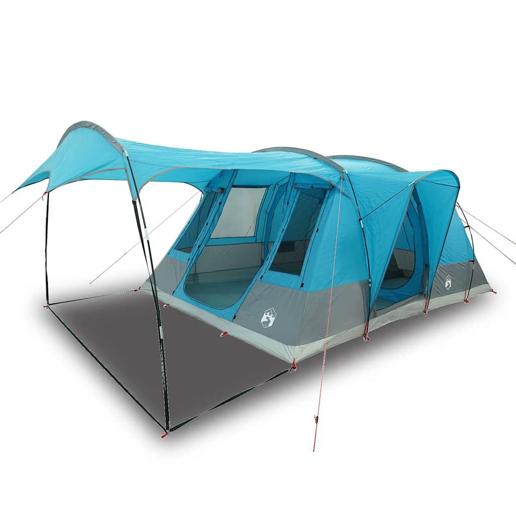 Tente de camping tunnel 5 personnes bleu imperméable Tentes vidaXL