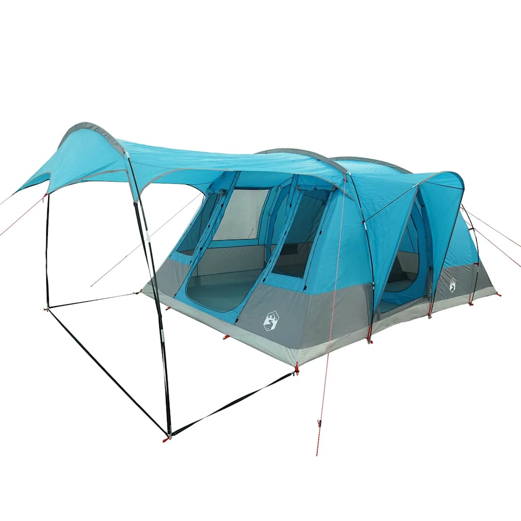 Tente de camping tunnel 5 personnes bleu imperméable Tentes vidaXL
