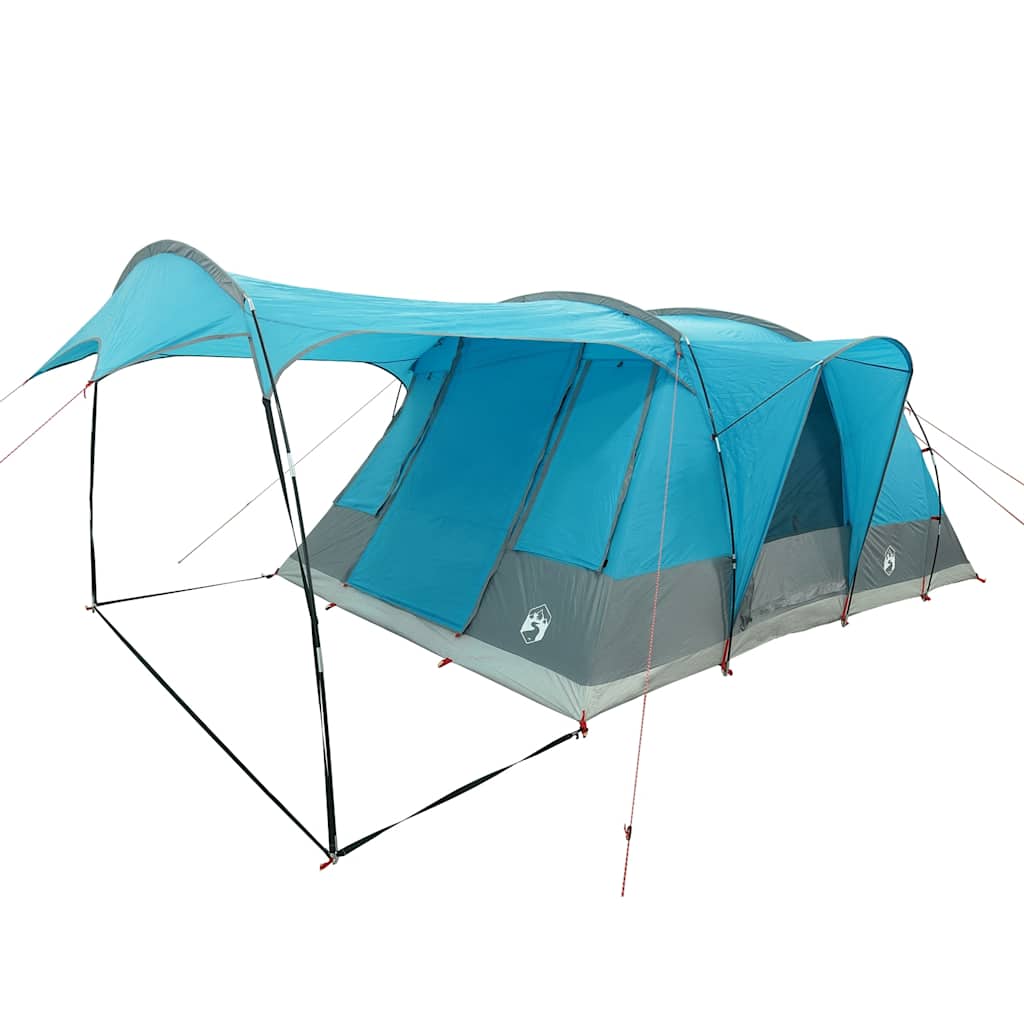 Tente de camping tunnel 5 personnes bleu imperméable Tentes vidaXL