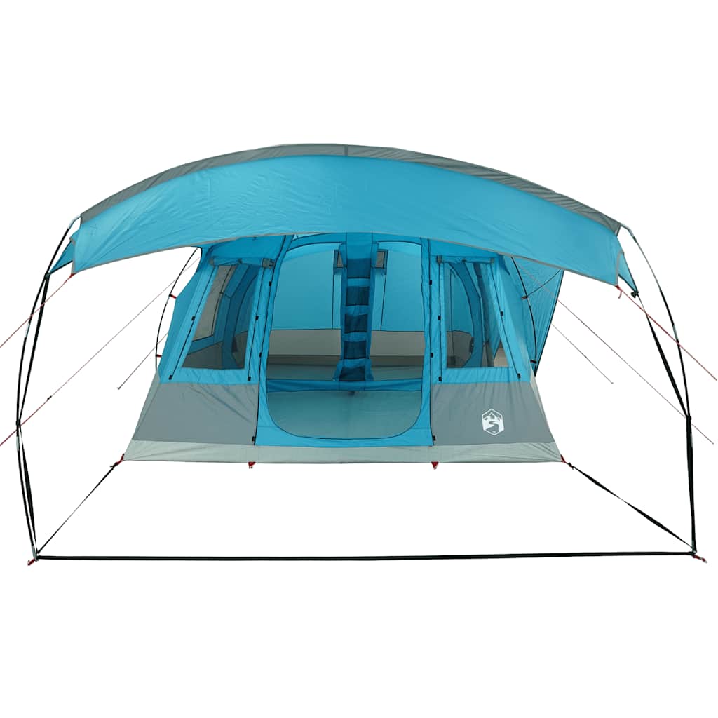 Tente de camping tunnel 5 personnes bleu imperméable Tentes vidaXL