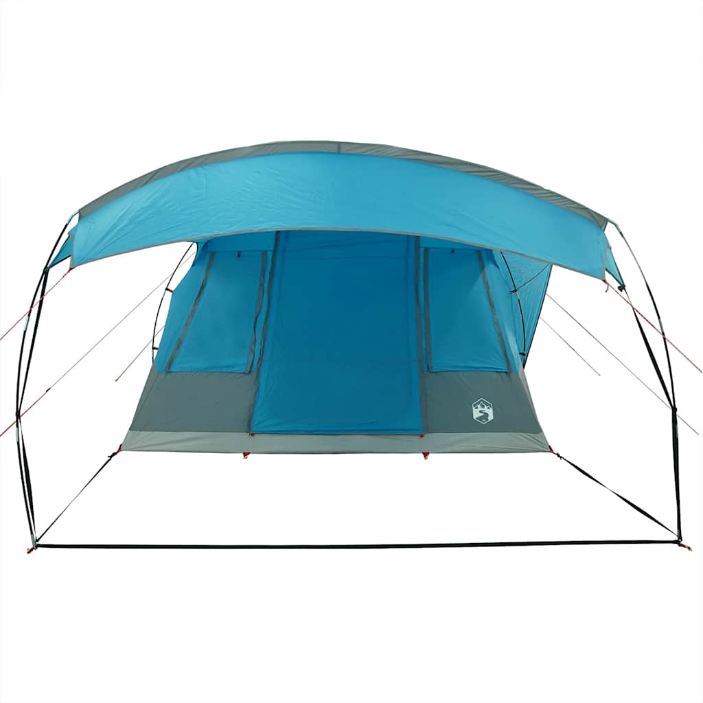 Tente de camping tunnel 5 personnes bleu imperméable Tentes vidaXL