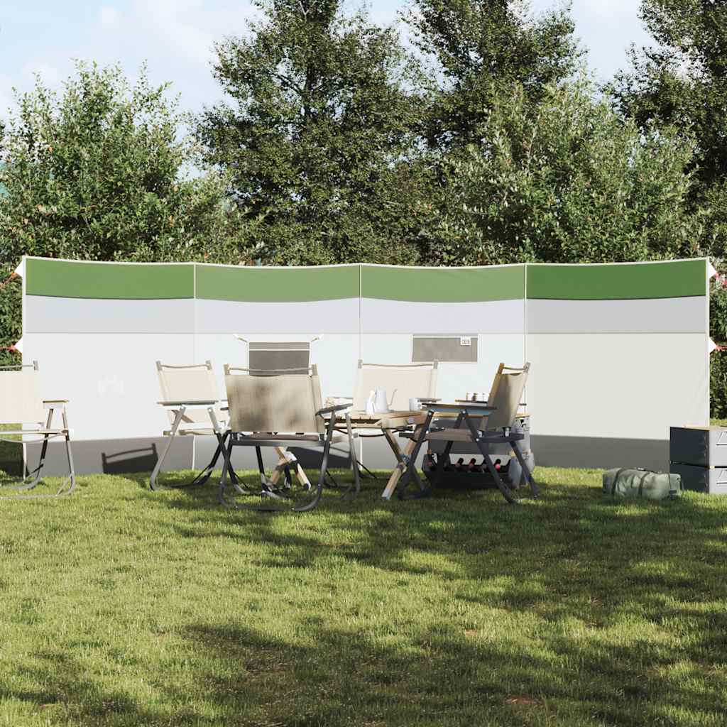 Brise-vent de camping vert 510x153 cm imperméable Pare-vents vidaXL
