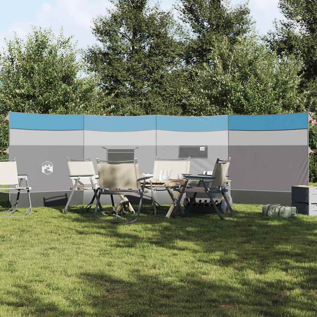 Brise-vent de camping bleu 510x153 cm imperméable Pare-vents vidaXL